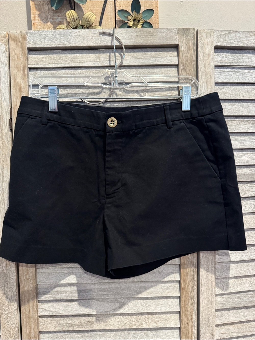 Lilly Pulitzer Classic Black Women's Shorts size 12